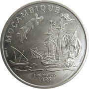 200 Escudos Mozambique, Portugal, 1998 reverse image