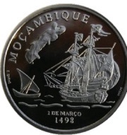 200 Escudos Mozambique, Palladium reverse image