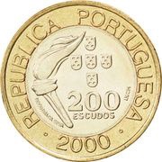 200 Escudos Sydney Olympic Games obverse image