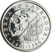 200 Escudos Terra do Lavrador, Silver, Portugal, 2000 reverse image