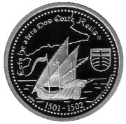 200 Escudos Terra dos Corte-Reais, Palladium, Portugal, 2000 reverse image