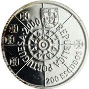 200 Escudos Florida, Silver obverse image