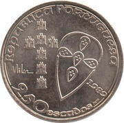 250 Escudos Foundation of Portugal obverse image