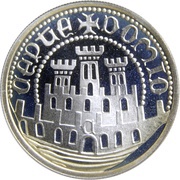500 Escudos XVII European Art Exhibition, Portugal, 1983 reverse image