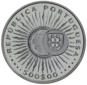 500 Escudos Padre António Vieira; Proof issue obverse image
