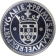 750 Escudos XVII European Art Exhibition, Portugal, 1983 reverse image