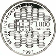 1000 Escudos Credito Publico; proof issue obverse image