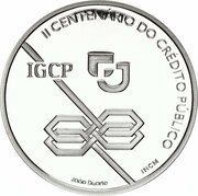1000 Escudos Credito Publico; proof issue, Portugal, 1997 reverse image