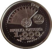 1000 Escudos International Year of Oceans; Proof issue obverse image