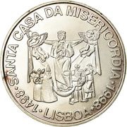 1000 Escudos Holy House of Mercy, Portugal, 1998 reverse image