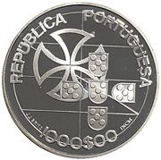 1000 Escudos Liga dos Combatentes; Proof obverse image