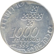 1000 Escudos Revolution of April 25 obverse image