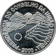 1000 Escudos Council of the European Union, Portugal, 2000 reverse image