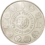 1000 Escudos Cavalo Lusitano obverse image