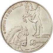 1000 Escudos Cavalo Lusitano, Portugal, 2000 reverse image