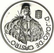 1000 Escudos D.João de Castro; Proof issue, Portugal, 2000 reverse image