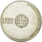 1000 Escudos 2004 UEFA Euro obverse image