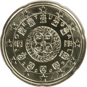 20 Euro Cents 2nd map obverse image