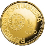 ¼ Euro Afonso Henriques obverse image