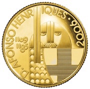 ¼ Euro Afonso Henriques reverse image