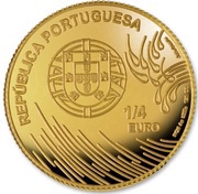 ¼ Euro Vasco da Gama obverse image