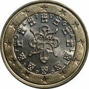 1 Euro 1st map - Mule obverse image