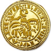 1½ Euros Morabitino; Gold, Portugal, 2009 reverse image