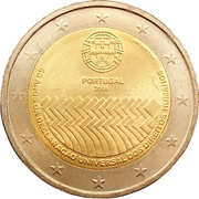 2 Euros Human Rights obverse image