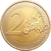 2 Euros Human Rights reverse image