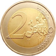 2 Euros Portuguese Republic, Portugal, 2010 reverse image