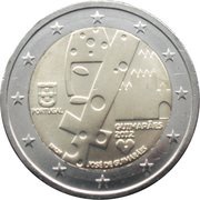 2 Euros Guimarães obverse image