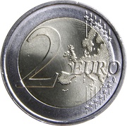 2 Euros Family Farming, Portugal, 2014 reverse image