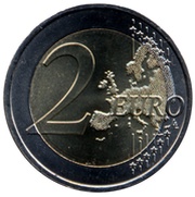 2 Euros Timor, Portugal, 2015 reverse image