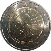 2 Euros 150 Years of Public Security obverse image