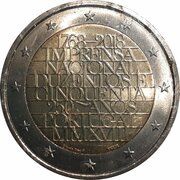 2 Euros Imprensa Nacional - National Mint obverse image