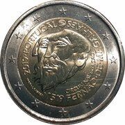 2 Euros 500th anniversary of Magellan Circumnavigation obverse image