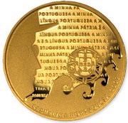 2½ Euros Portuguese Language; Gold obverse image