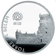 2½ Euros World Heritage - Belém Tower; Proof issue reverse image