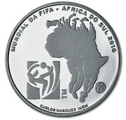 2½ Euros FIFA World Cup; Silver reverse image