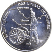 2½ Euros Torres Defence Line, Portugal, 2010 reverse image