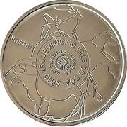 2½ Euros World Heritage - Côa Valley, Portugal, 2010 reverse image