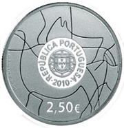 2½ Euros World Heritage - Côa Valley; Proof issue obverse image