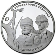 2½ Euros Capelo and Ivens; Silver, Portugal, 2011 reverse image