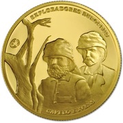 2½ Euros Capelo and Ivens; Gold, Portugal, 2011 reverse image