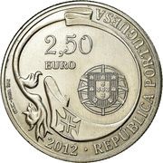 2½ Euros Sagres obverse image