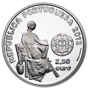 2½ Euros José Malhoa; Silver obverse image