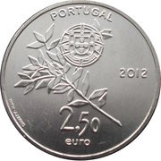 2½ Euros Olympics obverse image