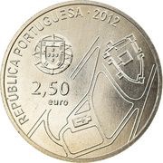 2½ Euros Guimarães obverse image