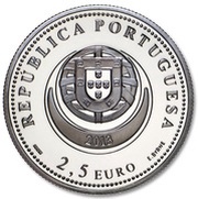 2½ Euros Earrings of Viana do Castelo; silver obverse image