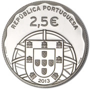2½ Euros 100 years of submarine Espadarte; Silver obverse image